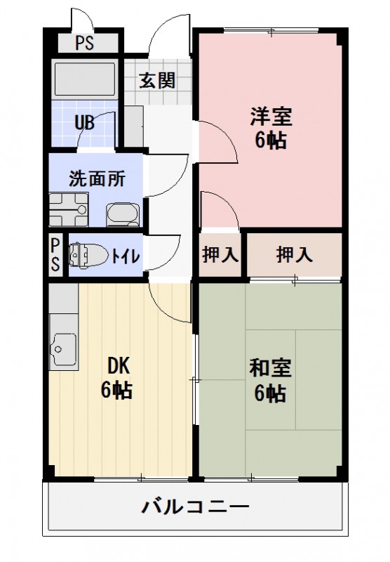 Ｌｉｍｐｉａ加賀の間取り