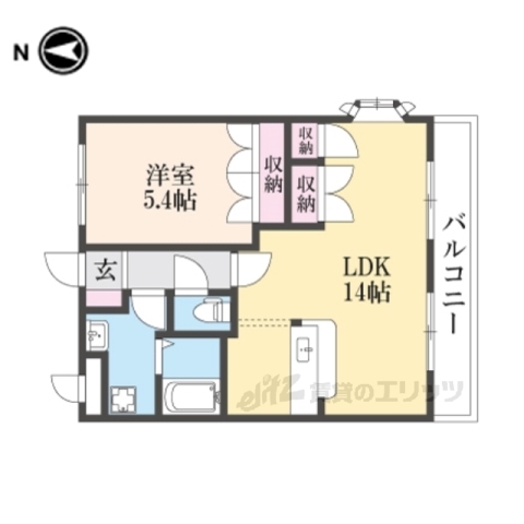 サクラＧ・Ｍハイツの間取り