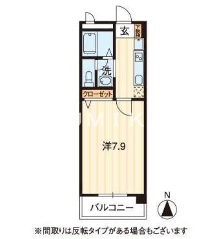 フィネス昭和町IIの間取り