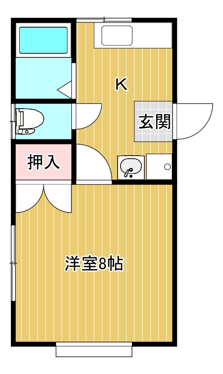 ハイツサブリナの間取り