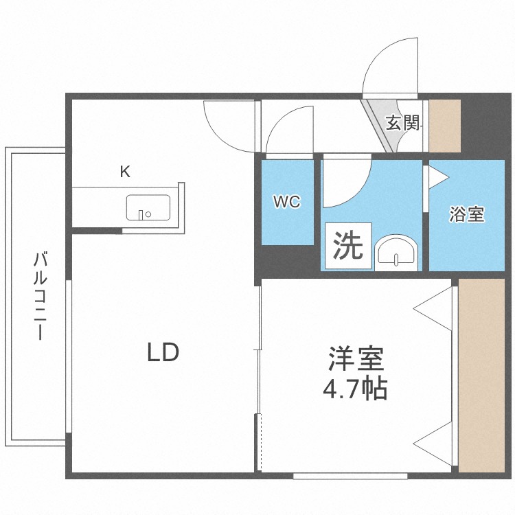 【ＶＩＬＬＡ　ＭＴ．ＨＩＲＡＧＩＳＨＩの間取り】