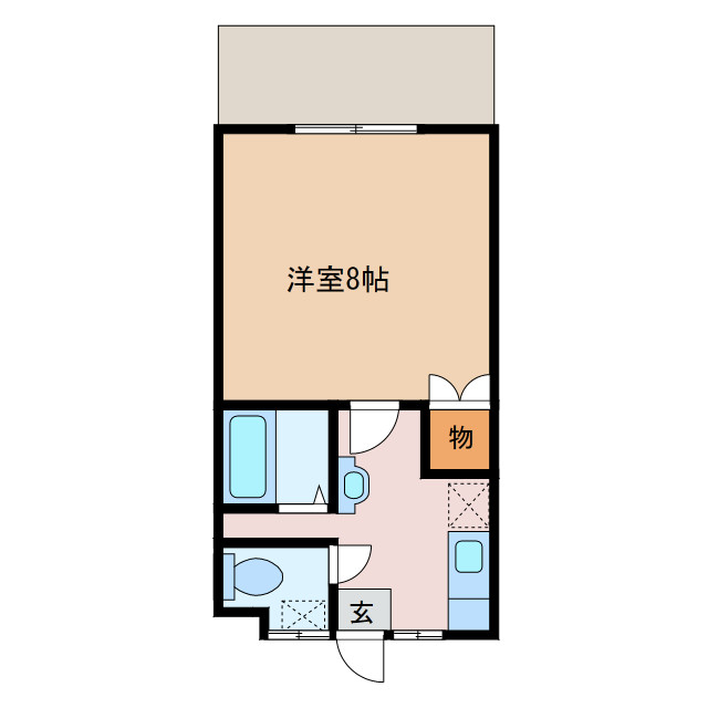 マーシィー幌馬車の間取り