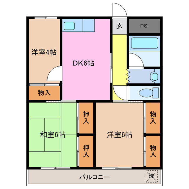 アクアビットの間取り