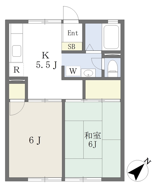 エクセル村松の間取り