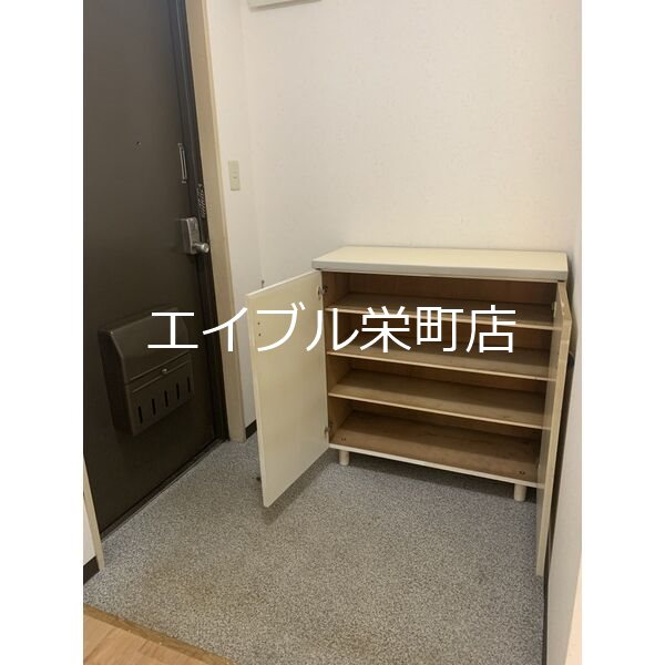 【札幌市西区発寒十二条のマンションの玄関】