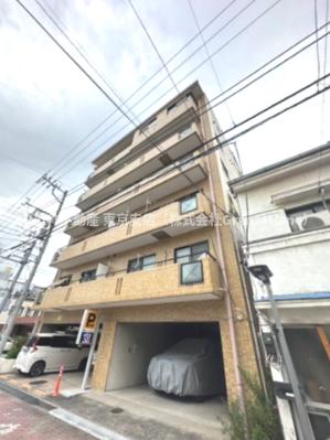 荒川区東日暮里のマンションの建物外観