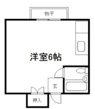 京都市東山区西海子町のマンションの間取り