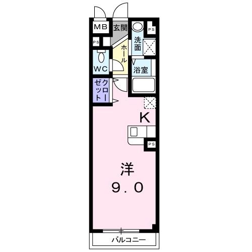 キャンディヒルズの間取り