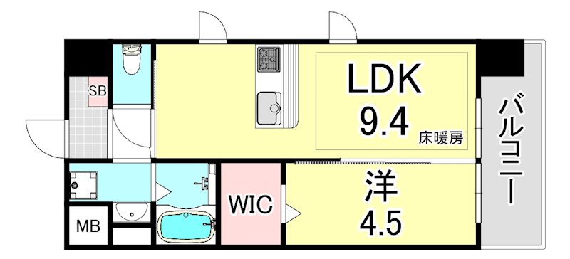 第22関根マンションの間取り