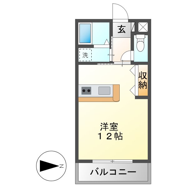 シェラトンイトウの間取り