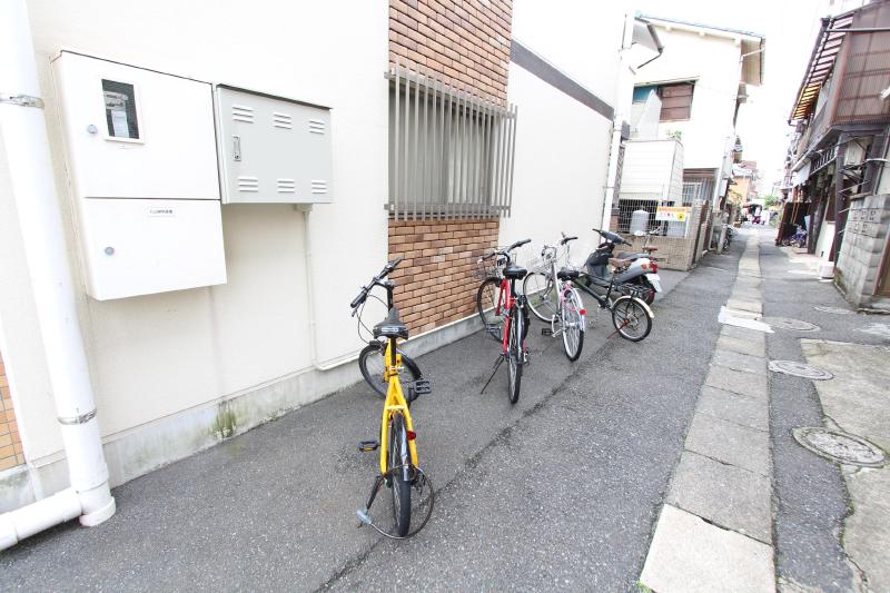 眺望　自転車置き場