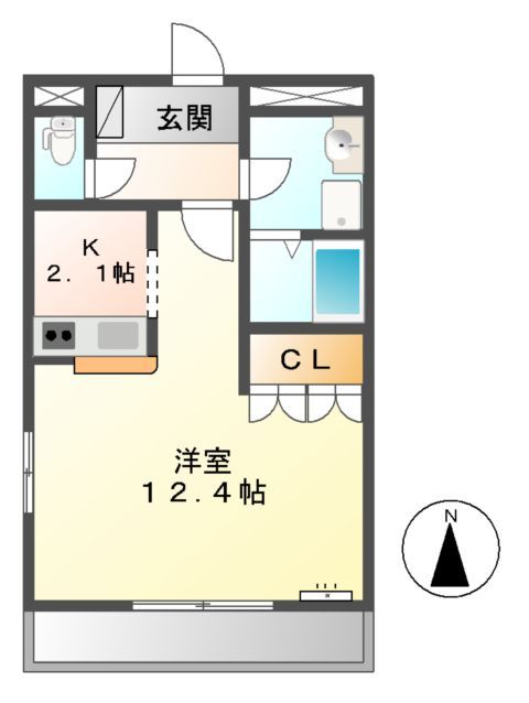 マキアージュの間取り