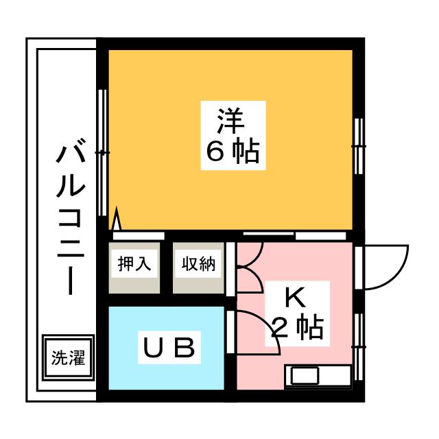 マルエ荘の間取り