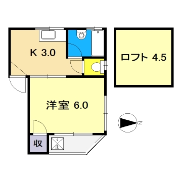 ハイツアラミスの間取り