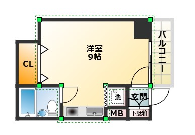 朝日プラザ呉センターコアの間取り