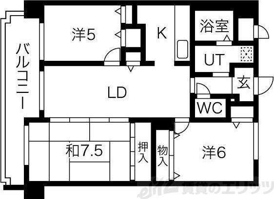 トゥールモンド森の間取り