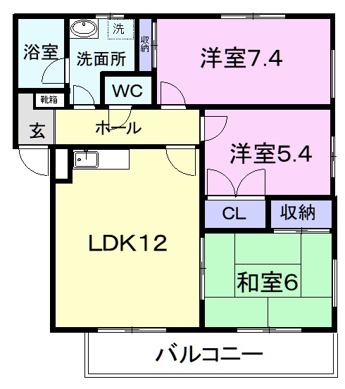 ルーセントワンの間取り