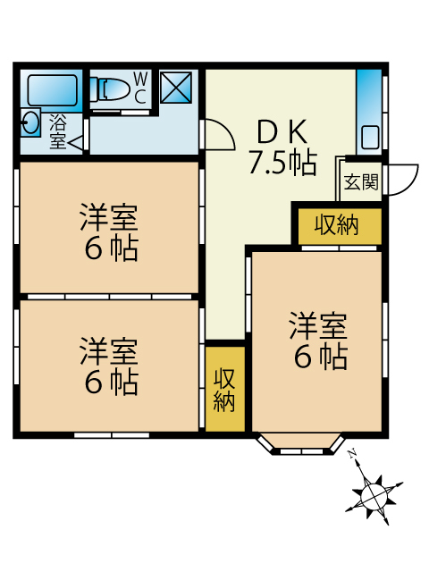 ファーストハイツの間取り