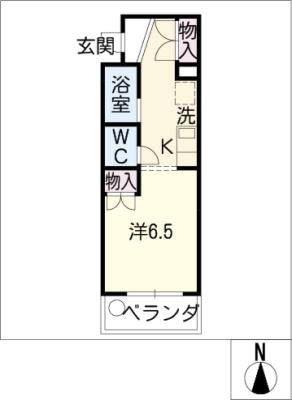 ベレッツァ岐阜の間取り