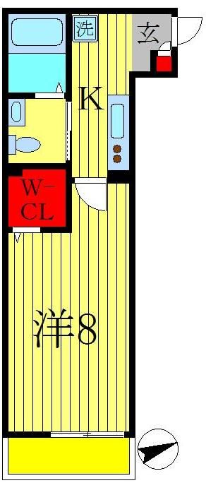 グレース新鎌ヶ谷の間取り