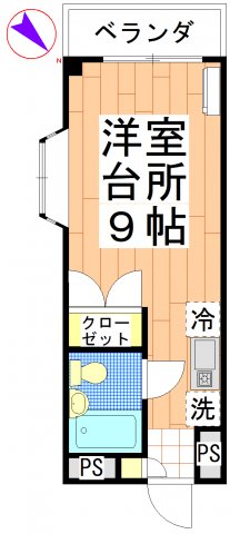 メゾン大場の間取り