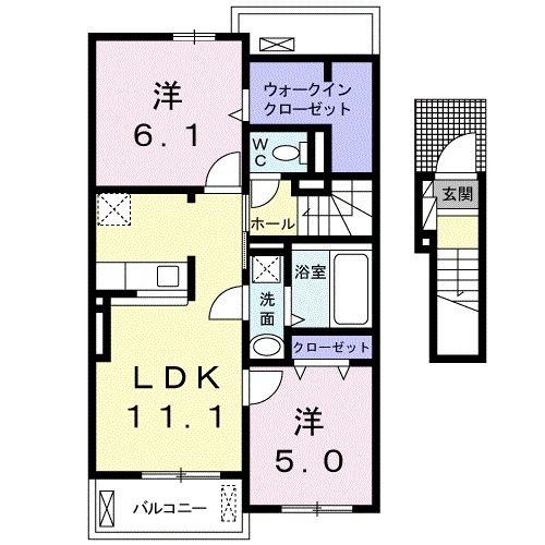 オリジンの間取り