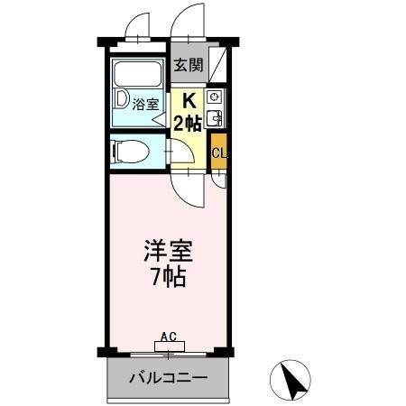 半田市天王町のマンションの間取り