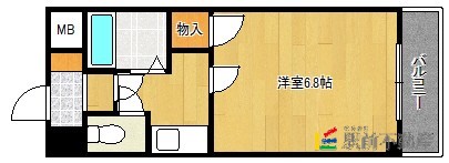 マンションキャッスルの間取り