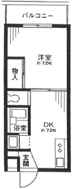 河野ハイム６の間取り