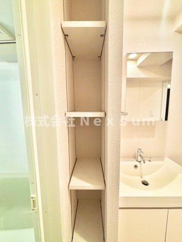 収納　ちょっとした収納スペースも充実しています