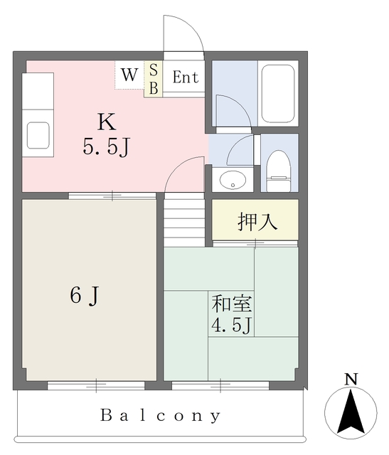 パークサイドレジデンスの間取り