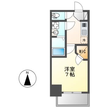 S-RESIDENCE堀田Northの間取り