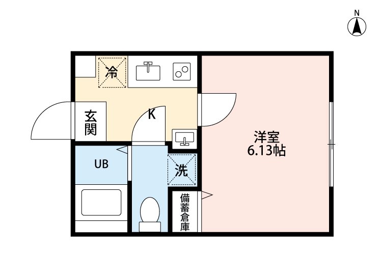 東京都練馬区桜台２（アパート）の賃貸物件の間取り