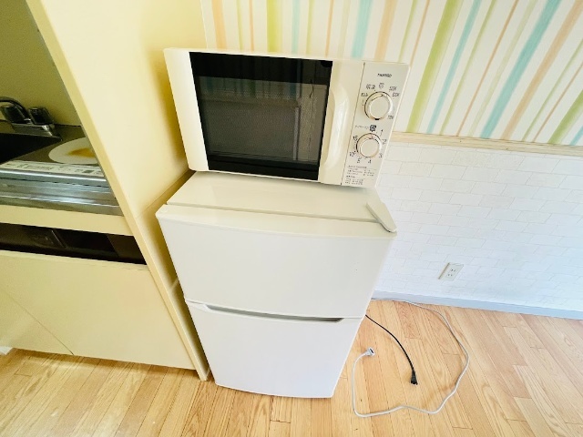 セキュリティ　冷蔵庫、電子レンジ