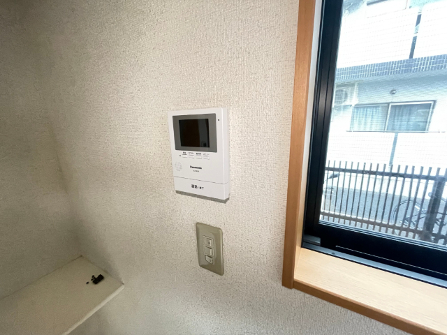 セキュリティ　ＴＶモニターホン付きです