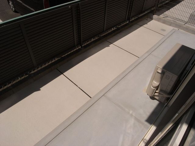 バルコニー　別号室写真です。