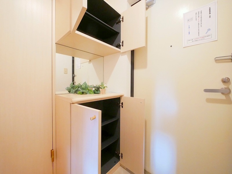 その他設備　靴が多くても安心な下足入れがあります♪