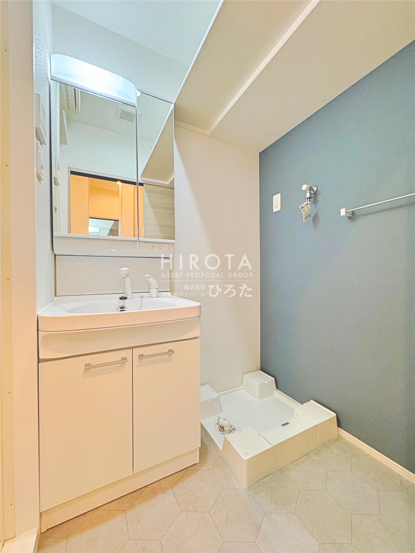 洗面設備　※同仕様写真