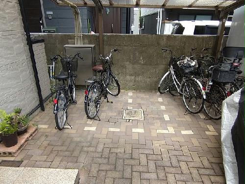 その他共有部分　駐輪場　原付＆自転車のみ駐輪可能