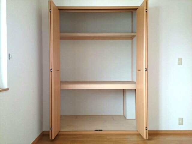 収納　大きなスペースがあり、収納には困りません