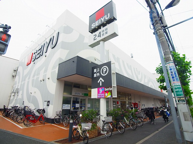 スーパー　西友 青井店（スーパー）まで513m