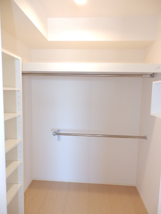 収納　大きなスペースがあり、収納には困りません