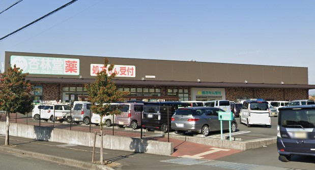 ドラックストア　杏林堂スーパードラッグストア袋井下山梨店（ドラッグストア）まで503m