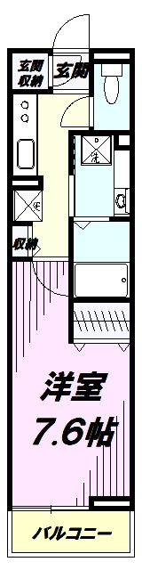 グレーヌメゾンの間取り