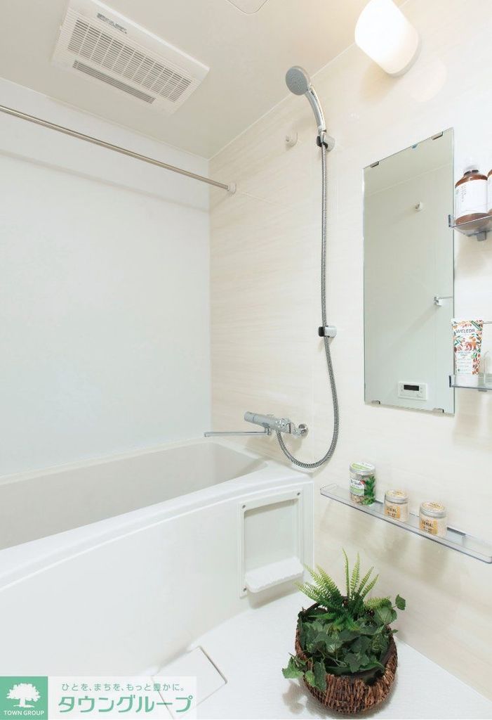 バス・シャワールーム　モデルルーム見学可能