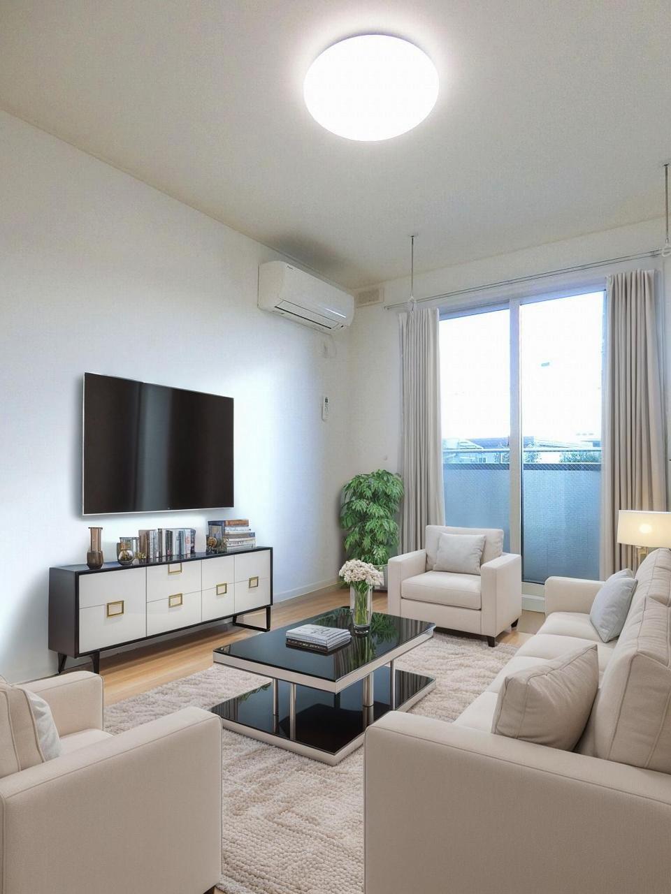 居室・リビング　CG家具のため実際は家具が付きません