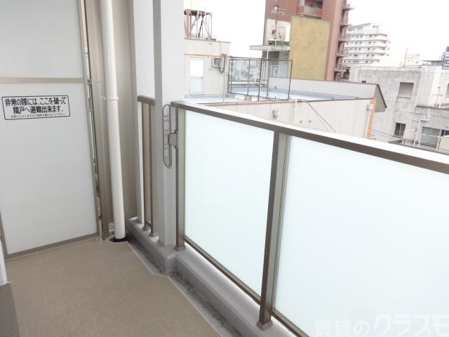 バルコニー　風通しの良い、奥行きのあるバルコニーです☆