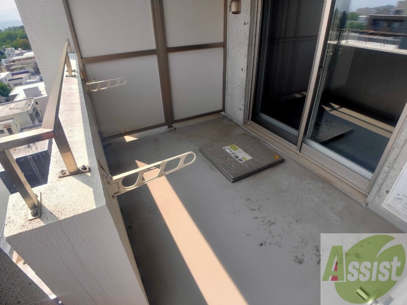 バルコニー　バルコニーからの景色を撮ってみました～。