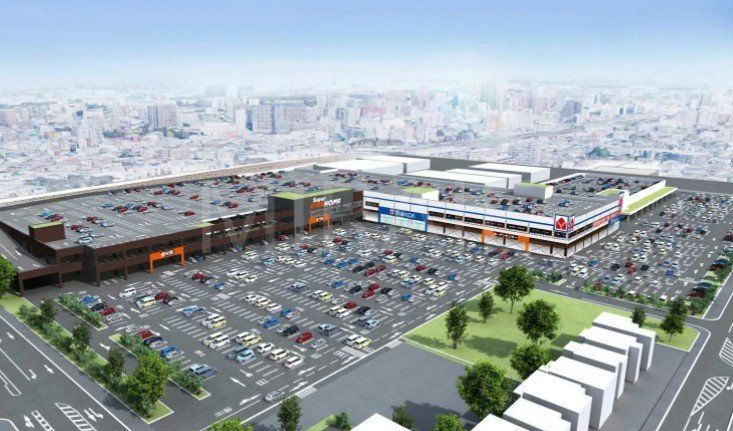 ショッピングセンター　アークスクエア湘南平塚（ショッピングセンター）まで900m