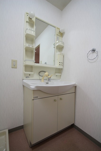 洗面設備　同物件、別号室のものです。